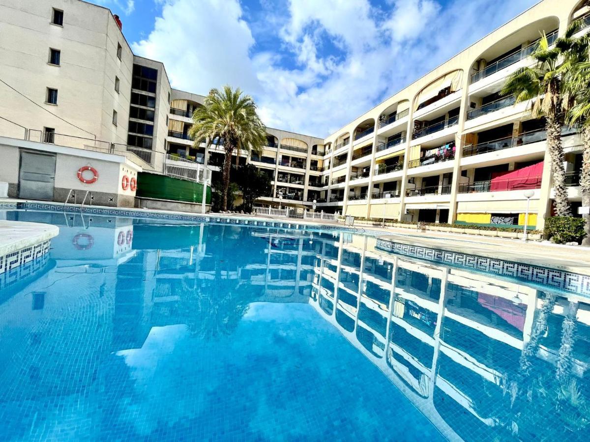 Apartemento Piscina Centro Calella 3 Min Playa Exterior foto
