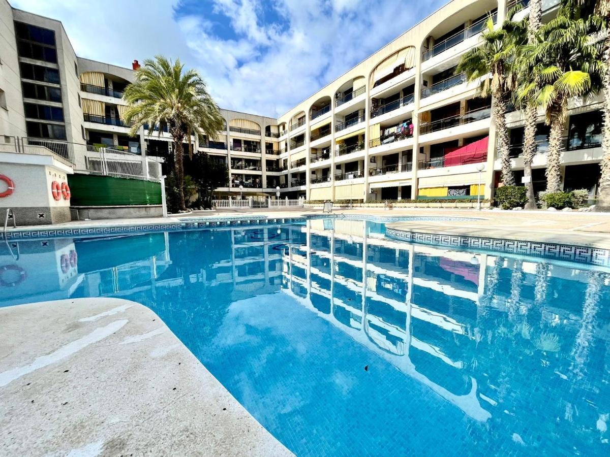 Apartemento Piscina Centro Calella 3 Min Playa Exterior foto