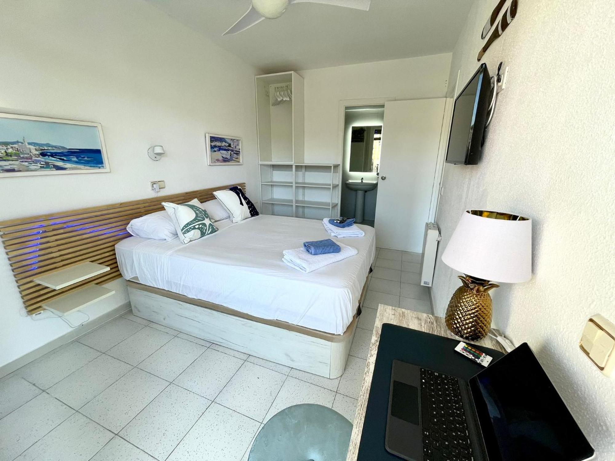 Apartemento Piscina Centro Calella 3 Min Playa Exterior foto