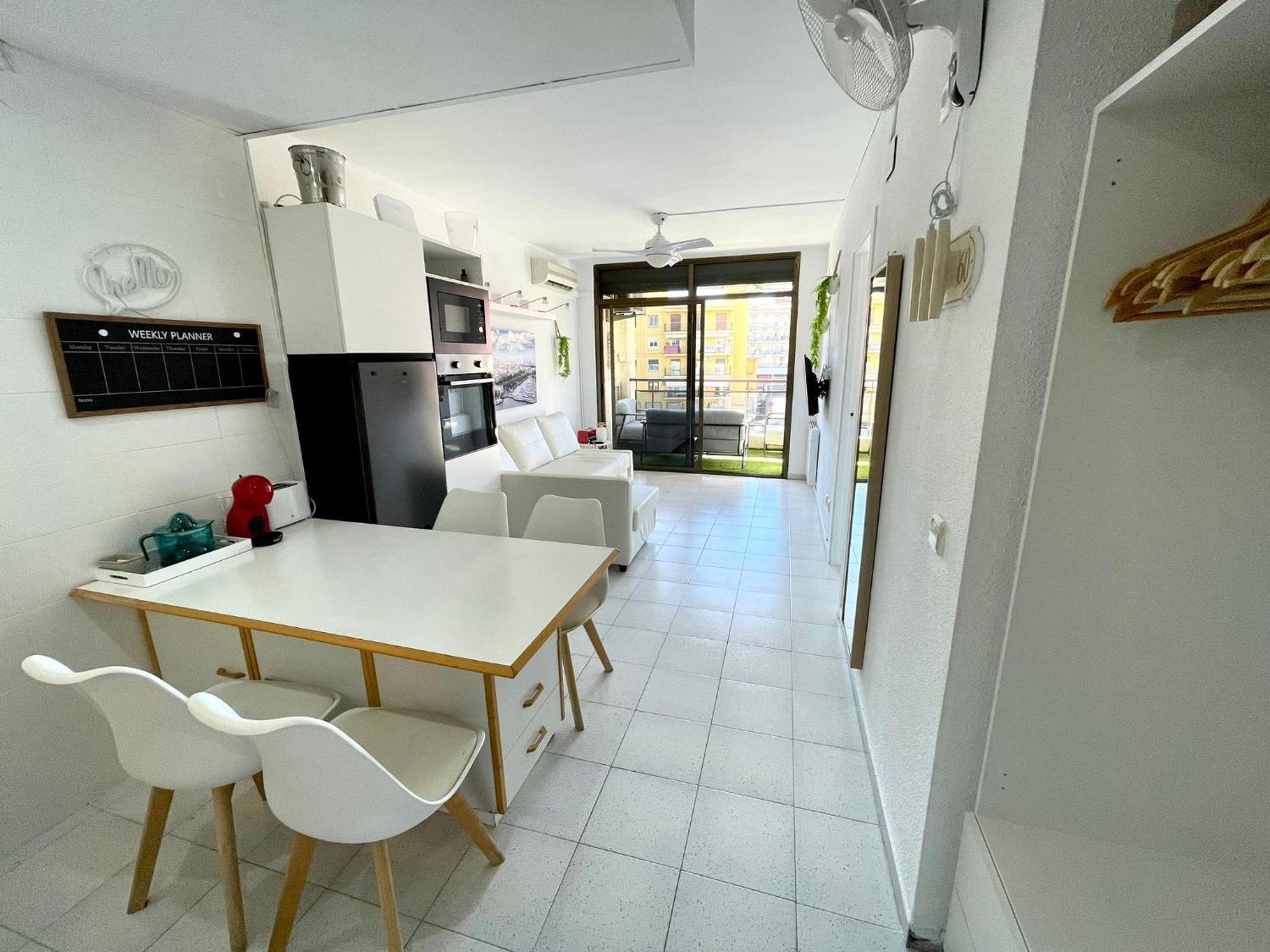 Apartemento Piscina Centro Calella 3 Min Playa Exterior foto
