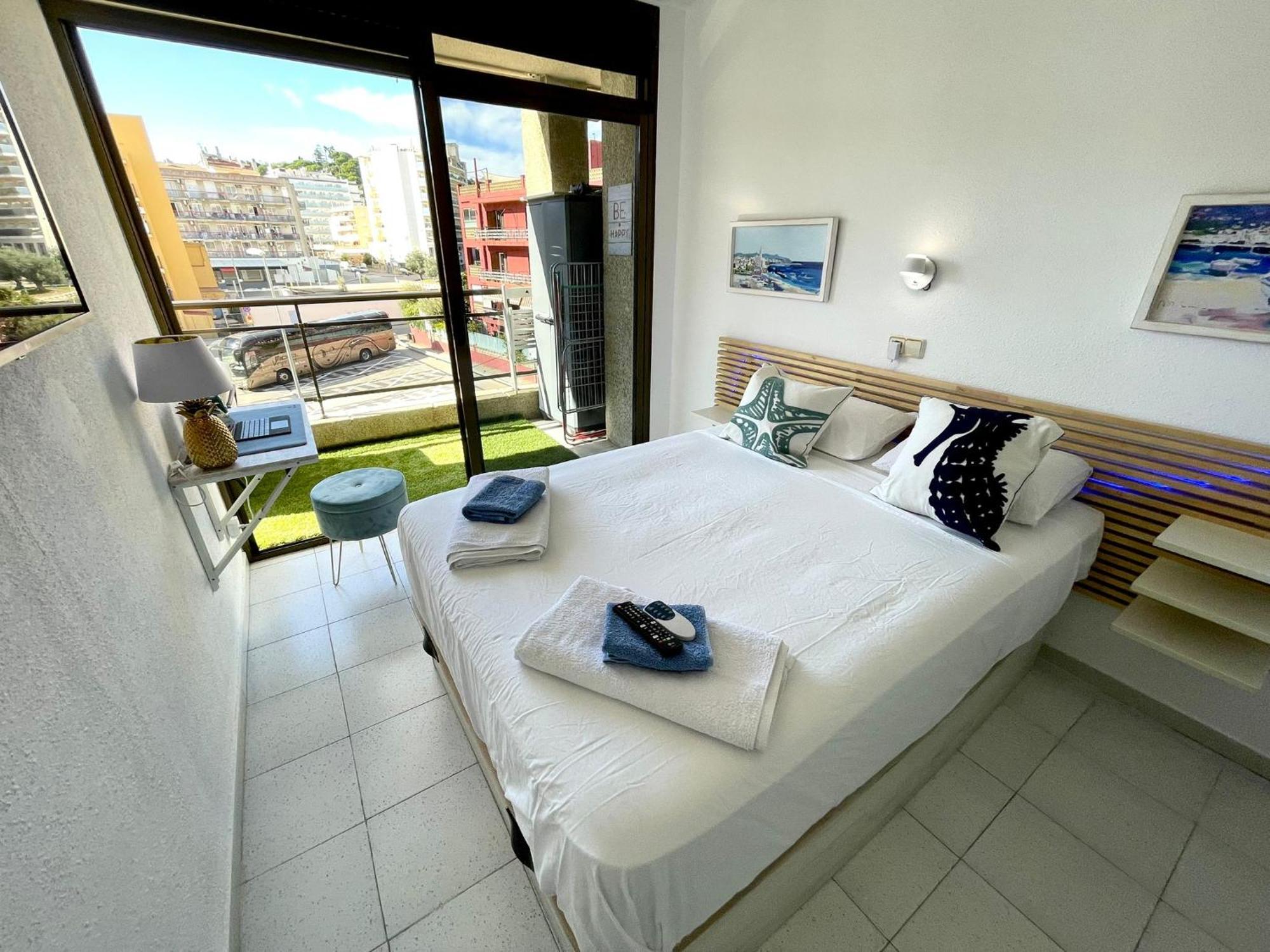 Apartemento Piscina Centro Calella 3 Min Playa Exterior foto