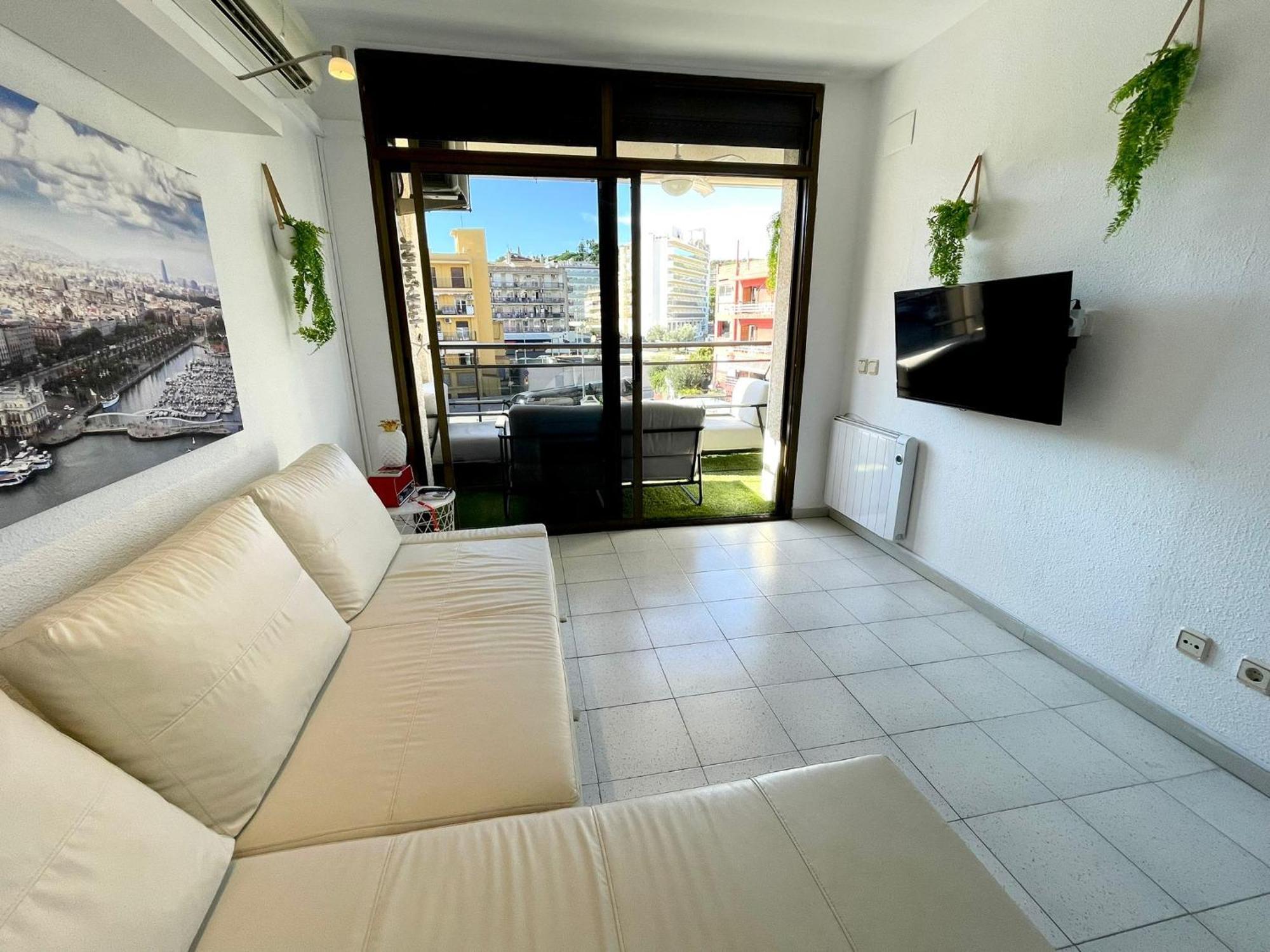 Apartemento Piscina Centro Calella 3 Min Playa Exterior foto