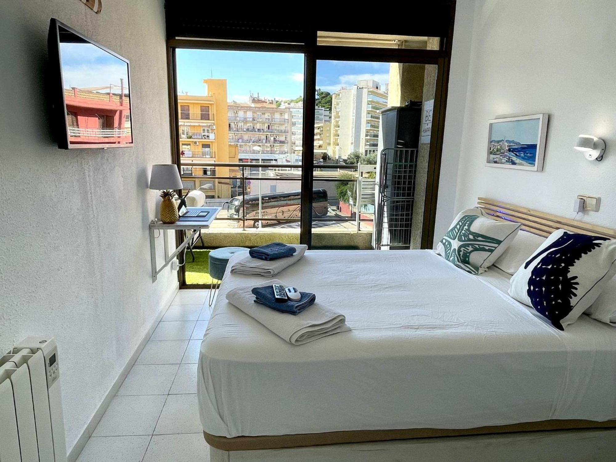 Apartemento Piscina Centro Calella 3 Min Playa Exterior foto