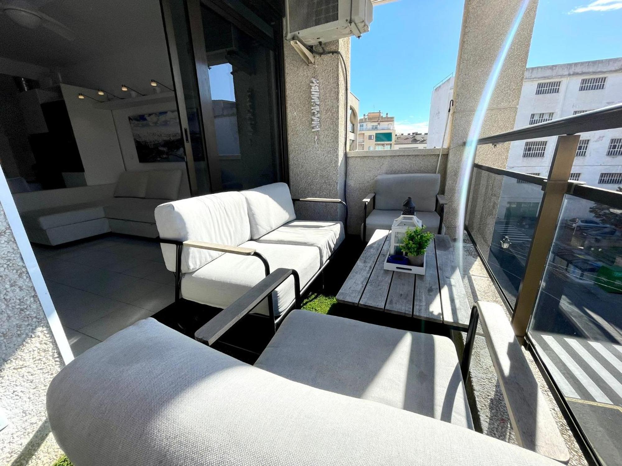 Apartemento Piscina Centro Calella 3 Min Playa Exterior foto